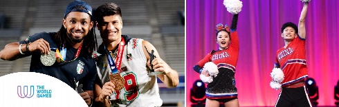 Flag Football and Cheerleading join The World Games Family 