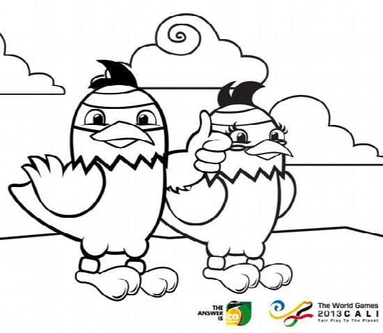 Picture for coloring by kids