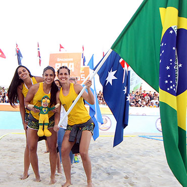 Women’s Beach Handball team