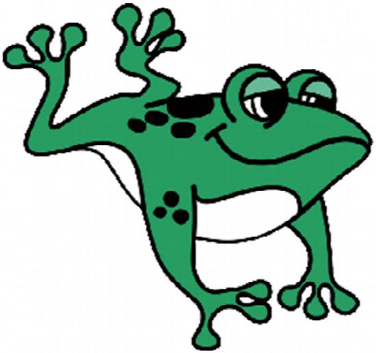 Jumping frog