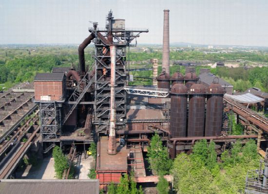 Old industries used for culture and recreation