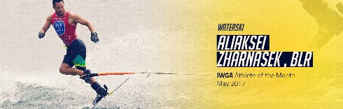 Aliaksei Zharnasek , IWGA Athlete of May 2017 
