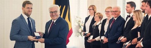 TWG champions awarded by German President
