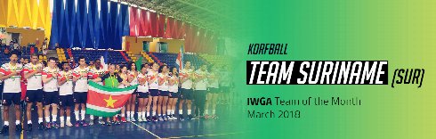 IWGA Team of the Month 