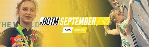 Athlete of September 2018
