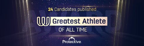 Candidates published for Greatest of All Time