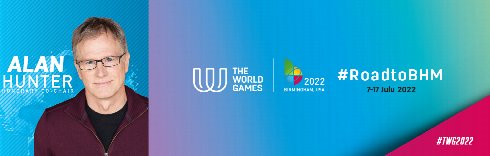 Alan Hunter Named Honorary Co-Chair of The World Games 2022