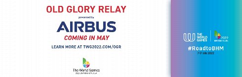 Partnership with Airbus Launches ‘Old Glory Relay’