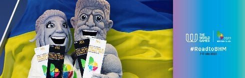 Tickets and Merchandise Purchased for The World Games 2022 Will Result in Contribution to Ukraine Athletes