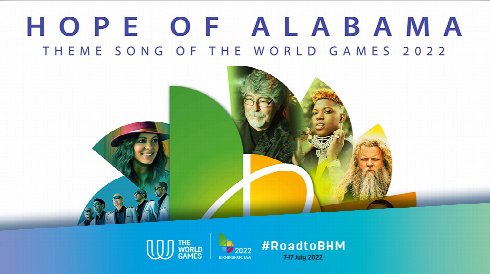 Hope of Alabama: The Official Theme Song of The World Games 2022