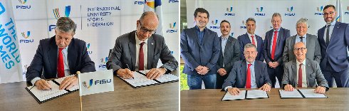 Memorandum of Understanding signed between IWGA and FISU 