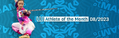 The World Games Athlete of August 2023