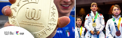 Medal Events for The World Games 2025 Chengdu: 262 times Gold in 2025