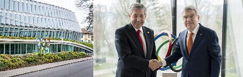 Meeting at Olympic House