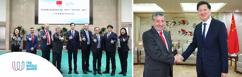 Chinese Olympic Committee becomes third NOC to sign MoU with IWGA