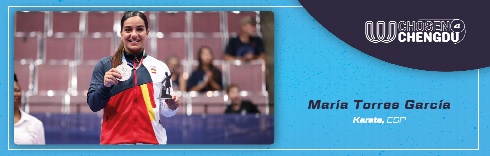 Karate Kumite star Maria Torres (ESP) set to sparkle in Chengdu 