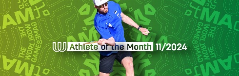 Albert Tamm named Athlete of the Month after stellar WCH performance