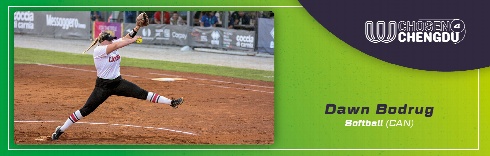 Dawn Bodrug, Team Canada Softball: “It is so much more than a sport to me; it is a lifestyle, a community.”