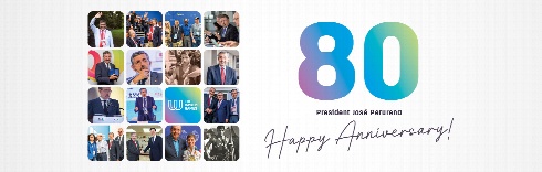 IWGA President José Perurena celebrates 80th birthday