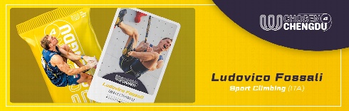 Ludovico Fossali (ITA)– Ace speed climber, aiming to be quickest to the top