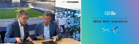 IWGA and DOSB sign MoU to deepen cooperation ahead of The World Games 2025 & 2029