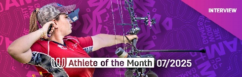 Ella Gibson named Athlete of the Month ahead of Chengdu 2025 title defense