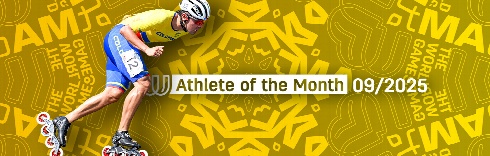 Flying on eight wheels: Juan Jacobo Mantilla named Athlete of the Month – September 2025