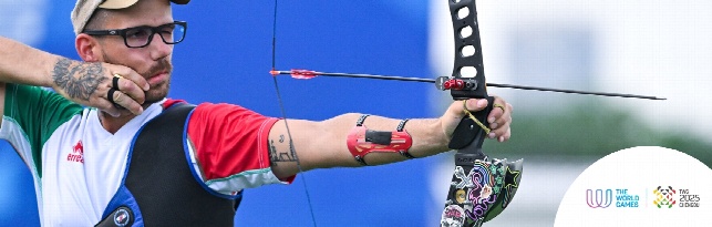 Header Archary Heroes of the Games - Italy’s Simone Barbieri captured gold in Barebow ...