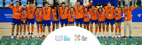 When the Dutch Korfball Team defended its The World Games title in Chengdu 