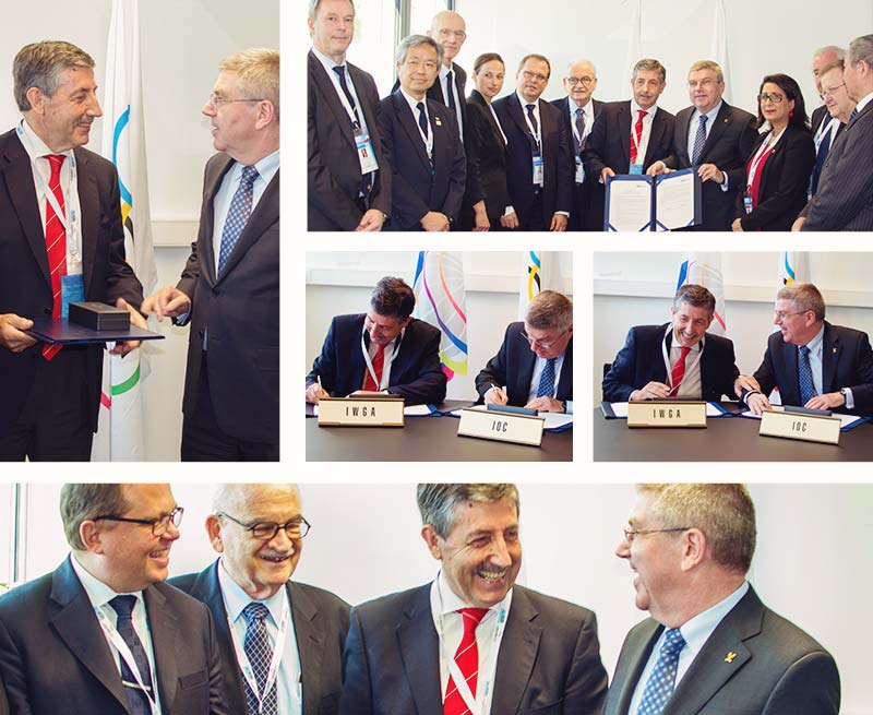 news memorandum of understanding IWGA IOC